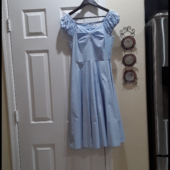 Muxxn Dresses & Skirts - MUXXN RETRO POLKADOTS DRESS.